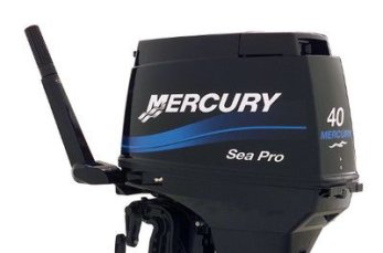 40 hk Mercury Sea Pro MLH 2 takt - erhvervsmotor